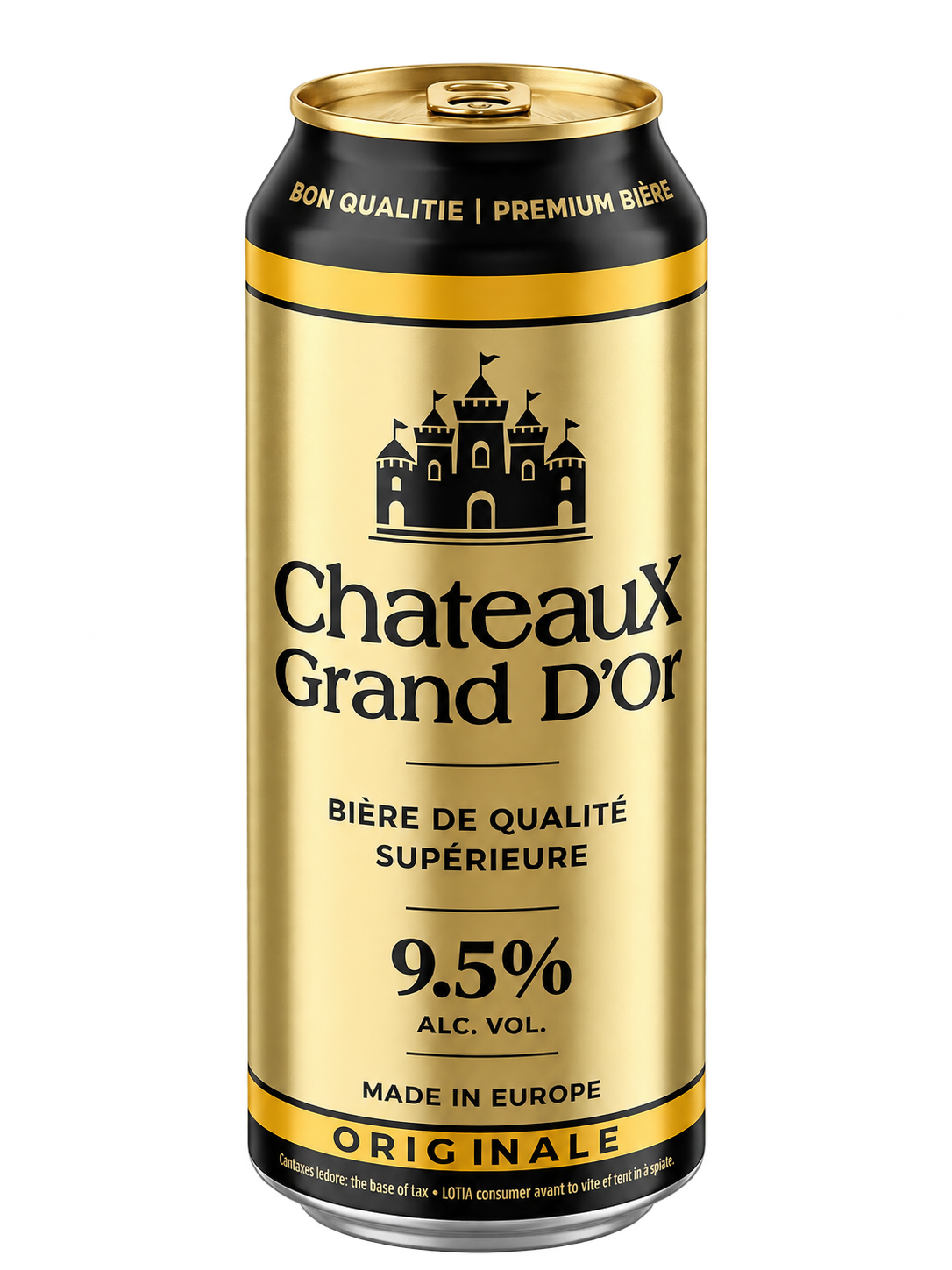 Chateaux Grand D'Or Originale 9.5% beer can